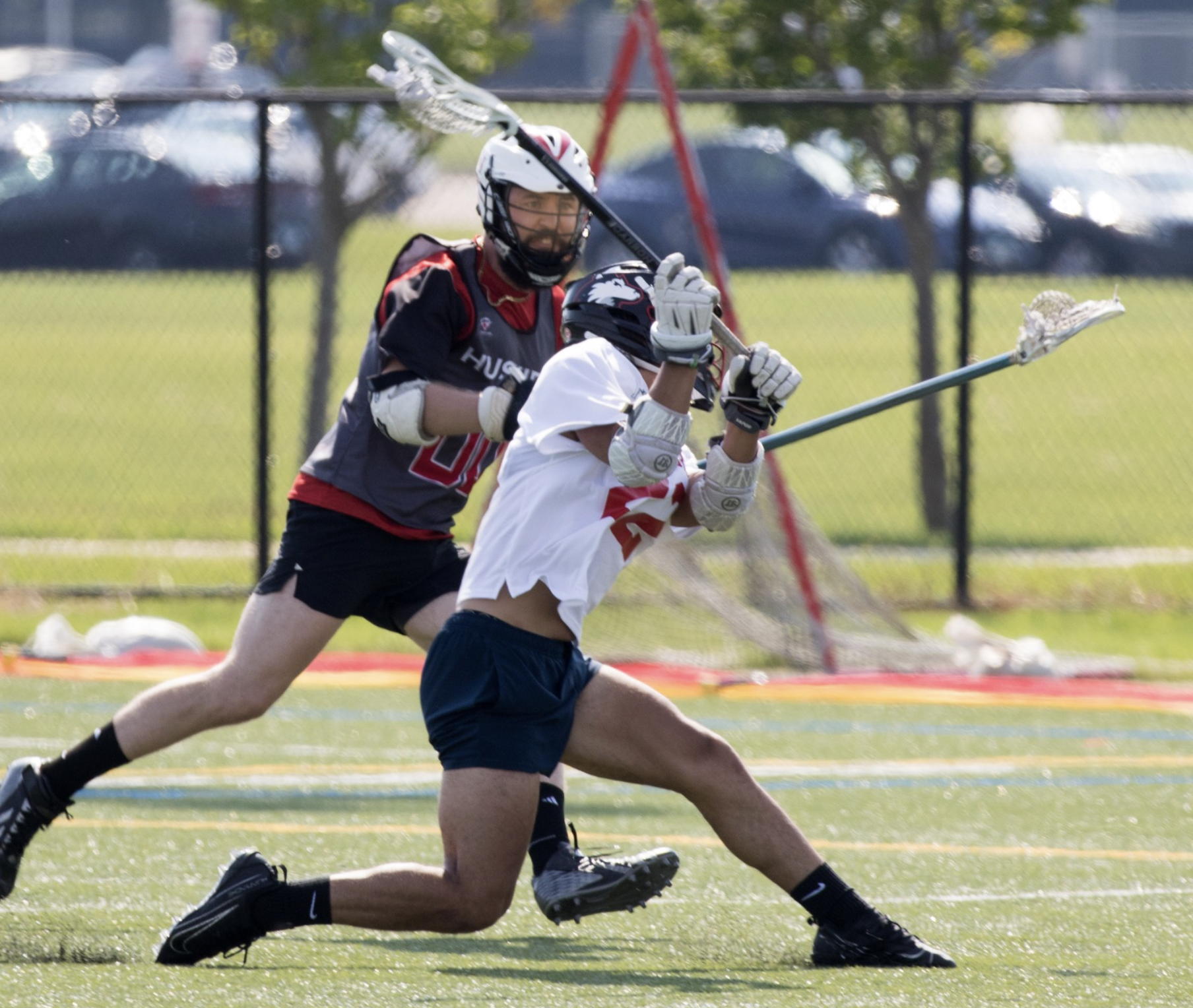 NIU Huskies Lacrosse team in action