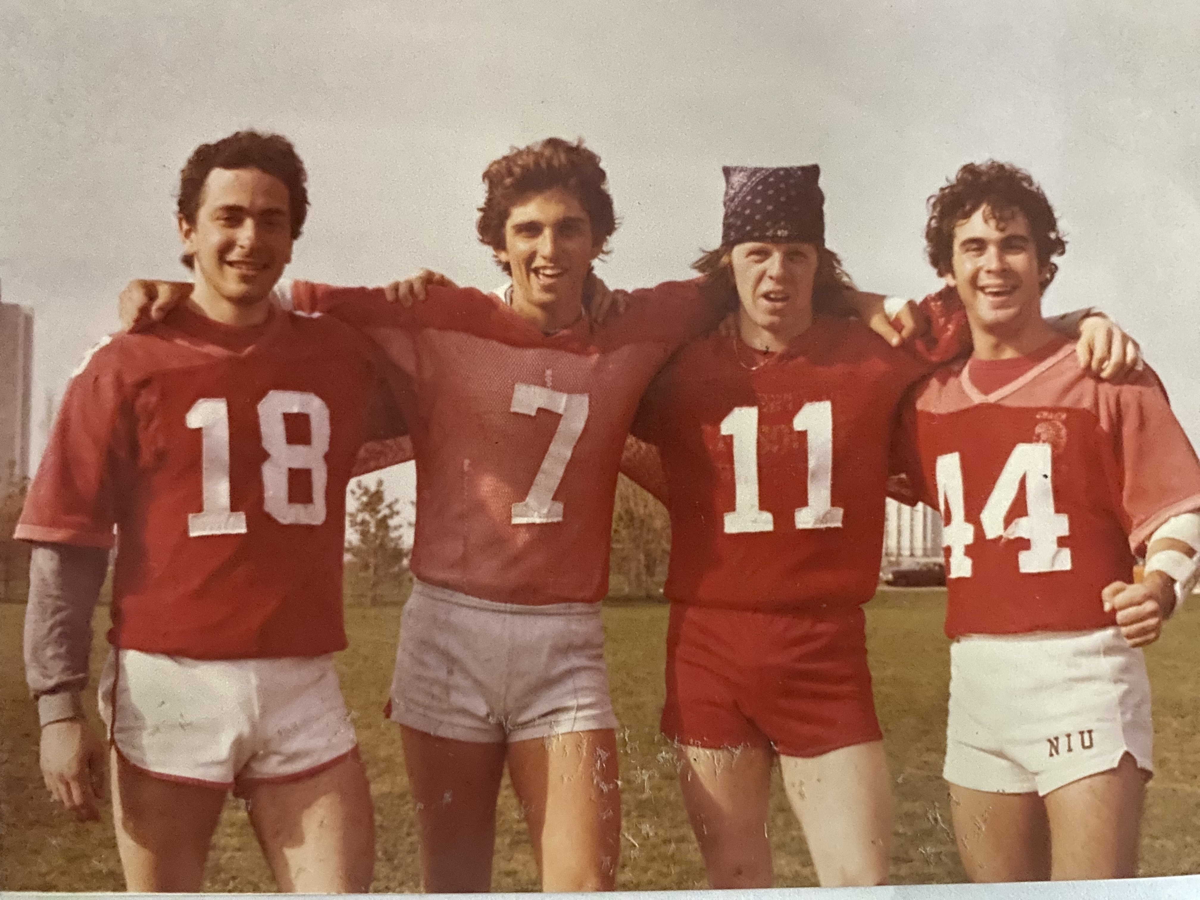 NIU Huskies Lacrosse team photo